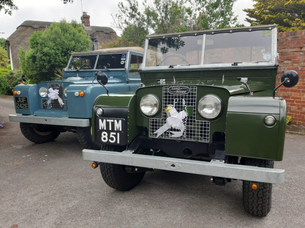 Classic Land Rover Chauffeur Hire