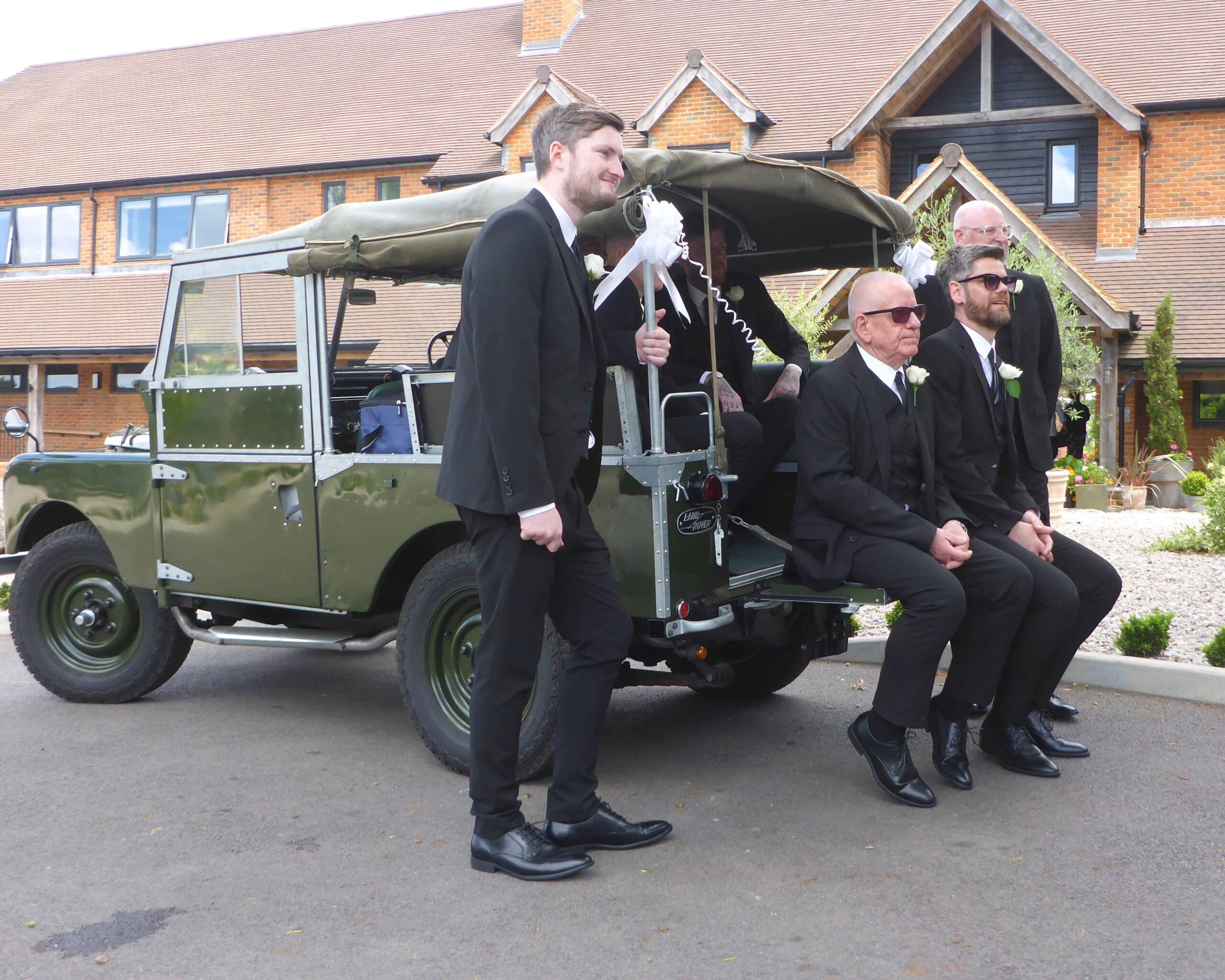 Classic Land Rover Wedding Hire