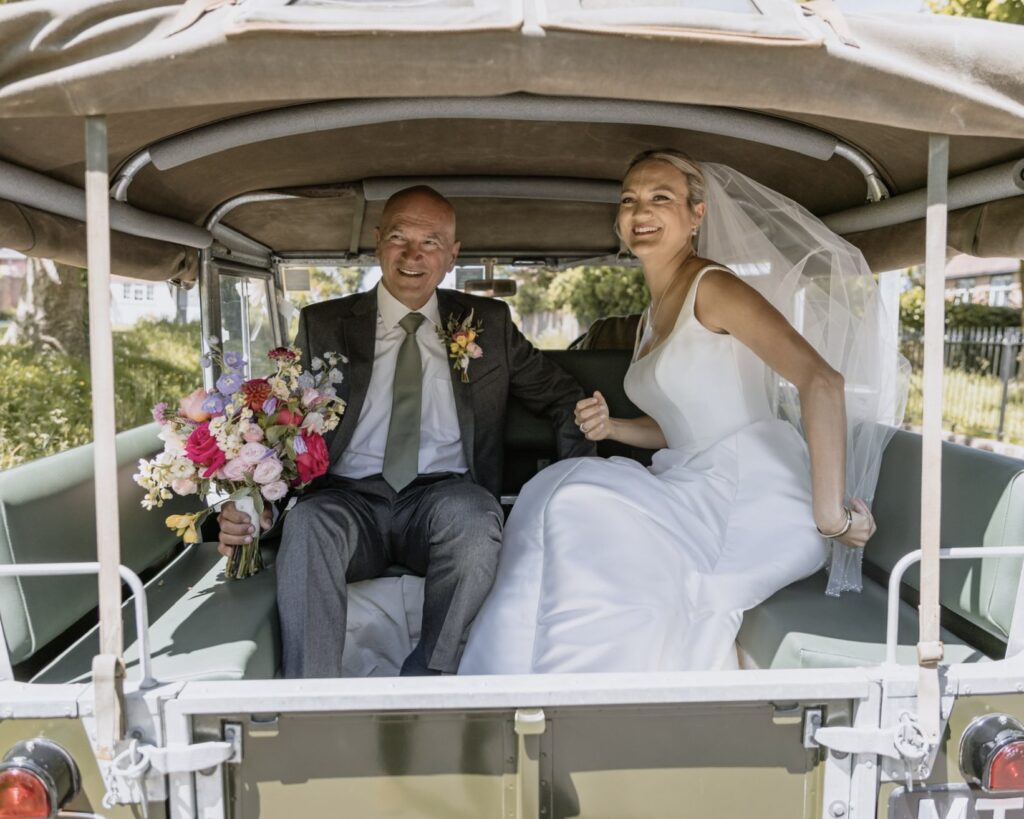 Wedding chauffeur car hire